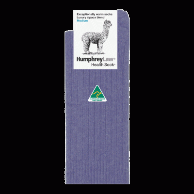 Humphrey Law Alpaca Wool Blend Sock - Violet