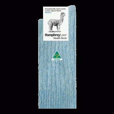 Humphrey Law Alpaca Wool Blend Sock - Baby Blue