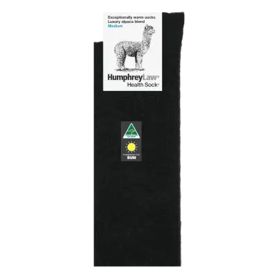 Humphrey Law Luxury Alpaca Blend Sock - Black