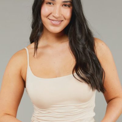 Tani Shoestring singlet - Sand