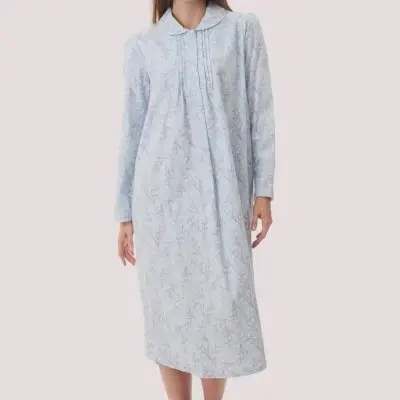 Givoni Mid Collared Nightie - Mint