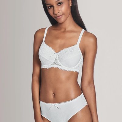 Amoena Amanda Non Wired Lace Bra - White