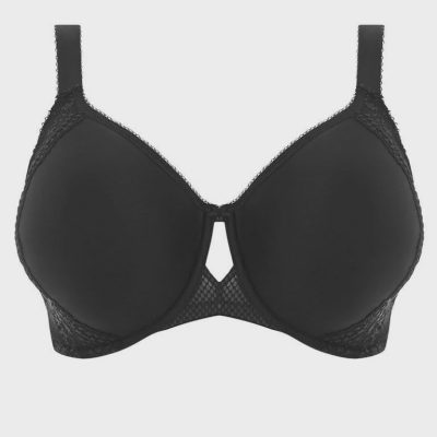 Elomi Charley UW Moulded Spacer Bra - Black