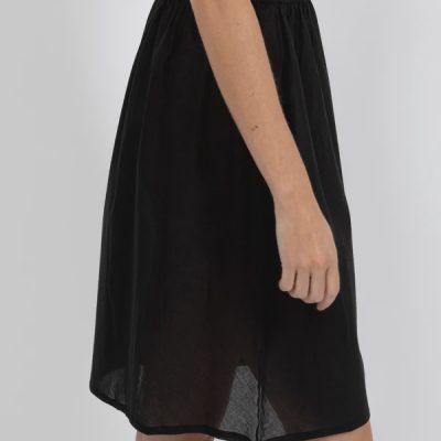 Baselayers Cotton Voile Half Slip - Black