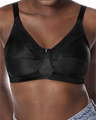 Amoena Nancy SB Wirefree Bra - Black