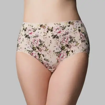 The Knicker Classic Full Brief - Heirloom Rose
