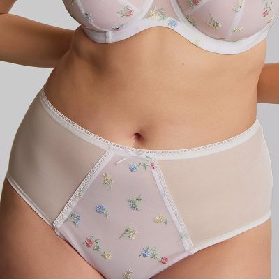 Panache Tango Edit Deep Brief - White