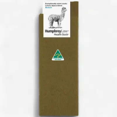 Humphrey Law Luxury Alpaca Blend Sock - Sage