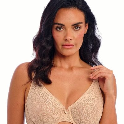 Wacoal Halo Stretch Lace UW Bra - Nude