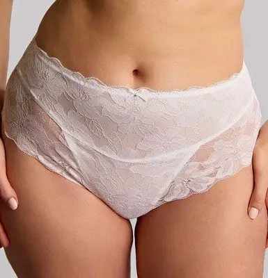 Panache Evangeline Deep Brief - White