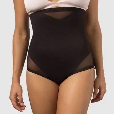 Miraclesuit  Sheer Shaping High Waisted Brief - Black