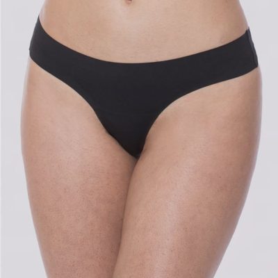 LaSculpte Laser Cut G String - Black