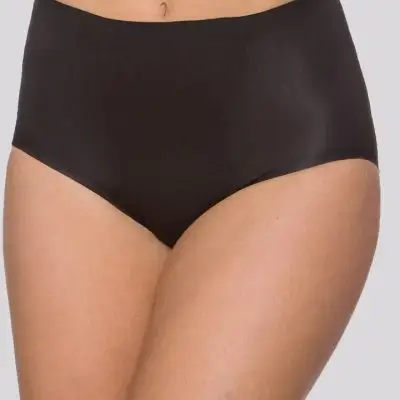 LaSculpte Micro Fibre Shaping Full Brief - Black