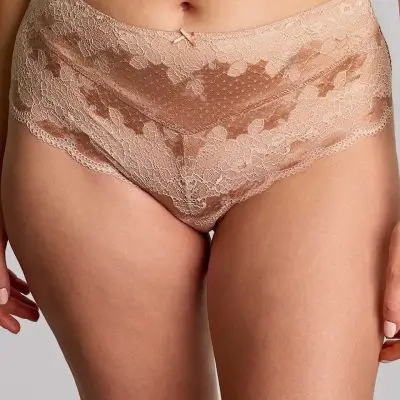 Panache Clara Deep Brief - Honey
