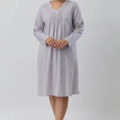 Schrank Paisley Crochet Short Length Nightie -