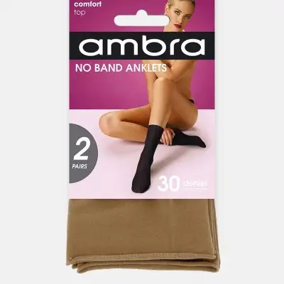 Ambra No Band Anklet 2PP - Nude