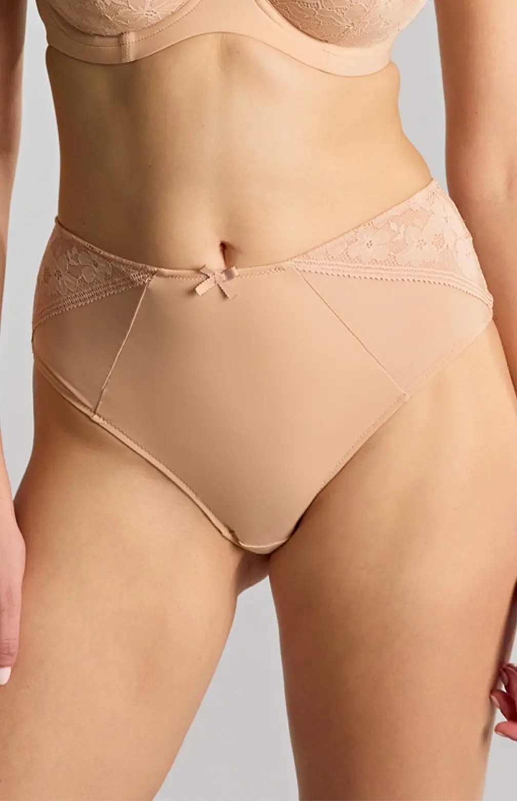 Panache Celeste Deep Brief - Cameo Rose
