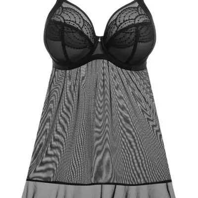 Elomi Priya Babydoll - Black