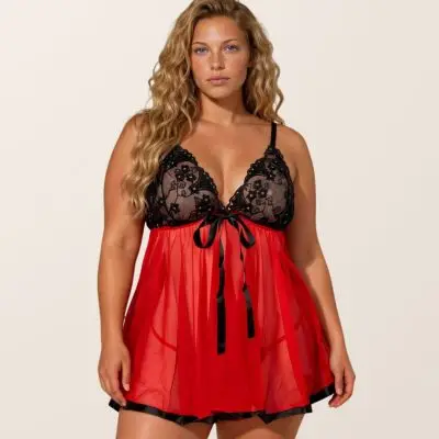 SNL Azure Babydoll - Red