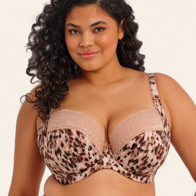 Elomi Lucie UW Plunge Bra - Wildcat