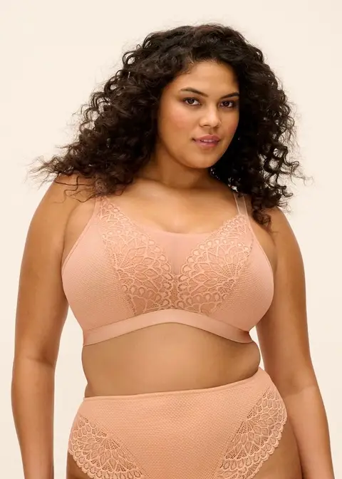 Elomi Tiernie Non Wired Bralette - Sahara