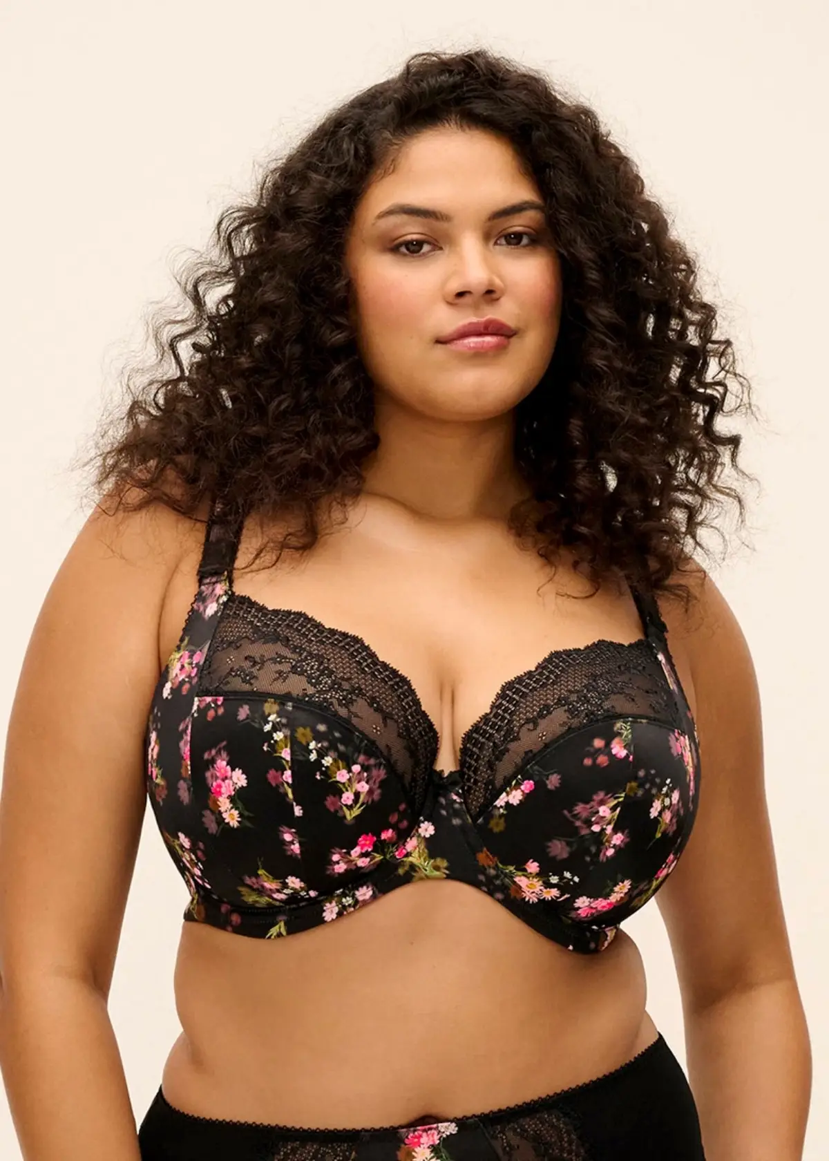 Elomie Lucie UW Plunge Bra - Fleur