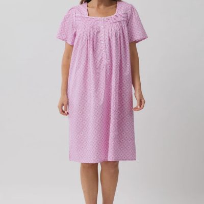 Schrank Morocco Short Sleeve Nightie - Pink