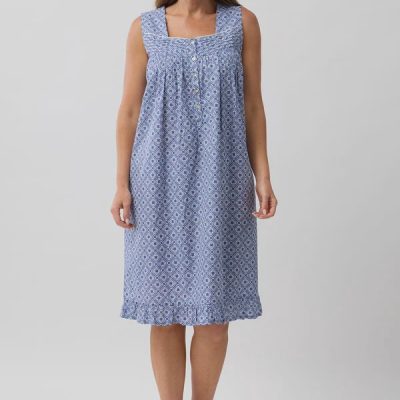 Schrank Morocco Sleeveless Nightie - Navy