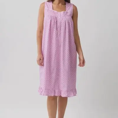 Schrank Morocco Sleeveless Nightie - Pink