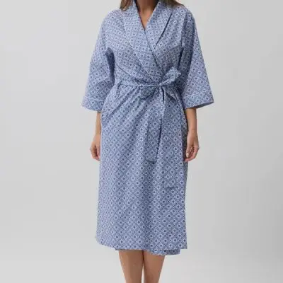 Schrank Morocco Wrap Robe - Navy