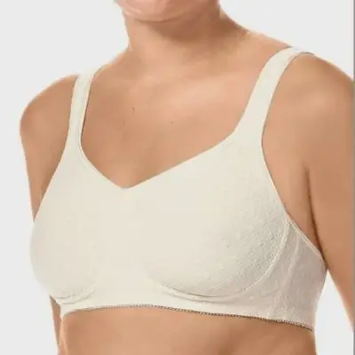 Amoena Tiana Non-Wired  Bra - Off White-